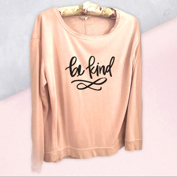 Jane and Delancey Tops - Cozy Message Sweatshirt